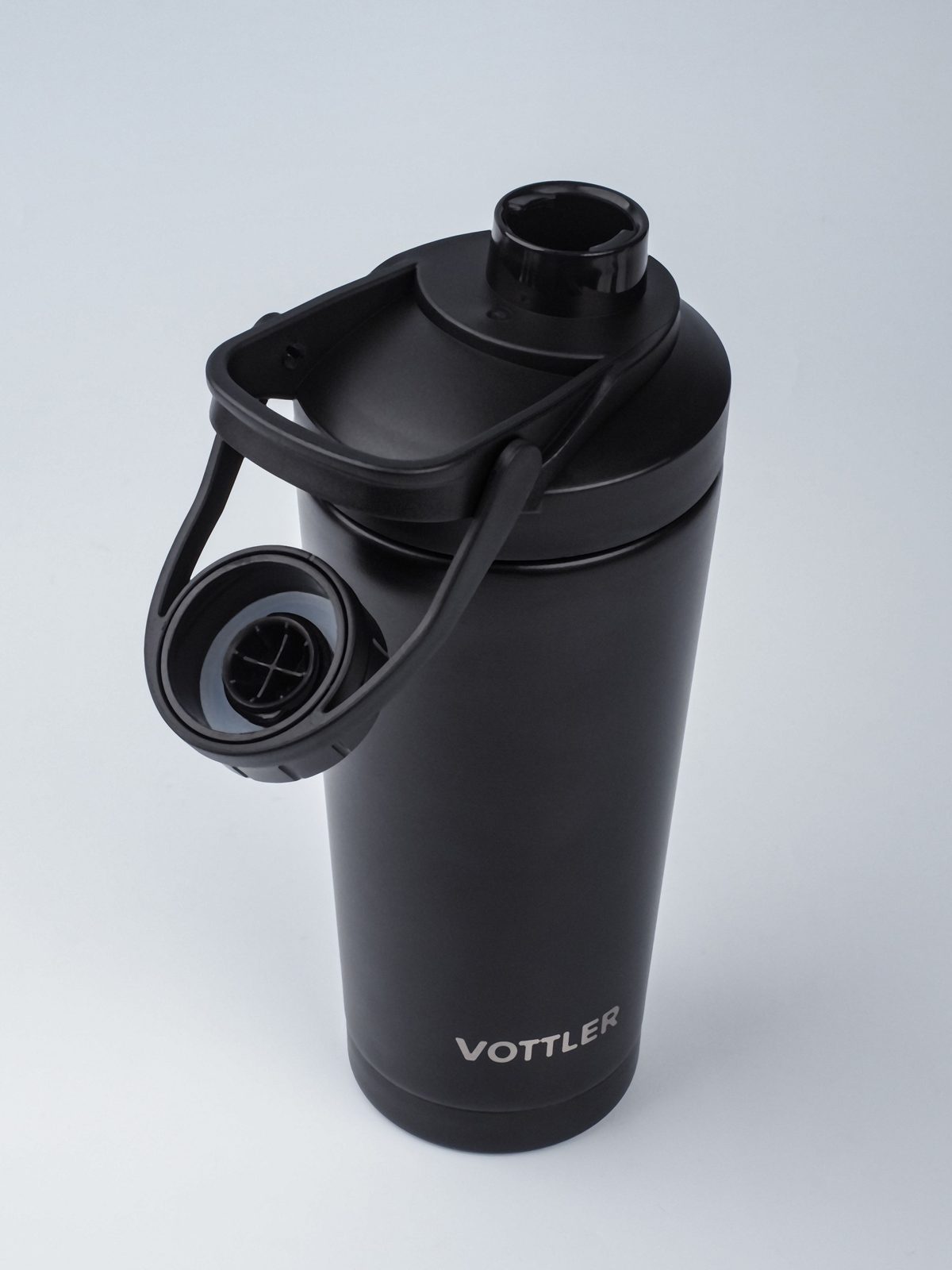 Термошейкер VOTTLER 600 мл, черный